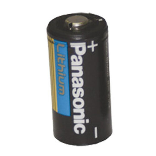 Batería Panasonic CR123AP – 3V – 1550 mAh – Para Transmisores de Alarma Inalámbricos – CR123AP