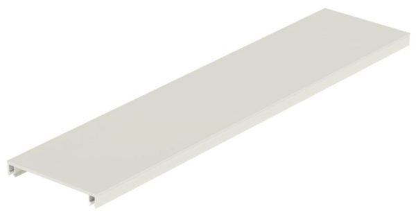 Cubierta Panduit - PVC - 70.1 x 9.1 x 2400 mm - Para Canaleta T-70 - Blanco Mate - T70CIW8