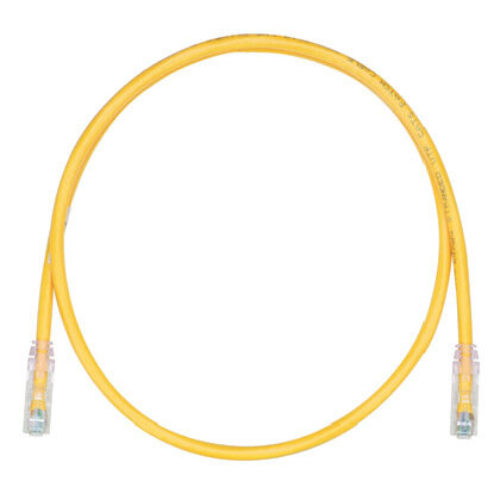 Cable de Red Panduit – Cat6 – RJ-45 – 30 cm – Amarillo – UTPSP1YLY