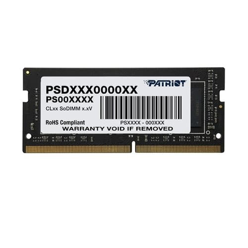 Memoria Patriot Signature Line – DDR4 – 16GB – 2666MHz – SO-DIMM – Para Laptop – PSD416G266681S