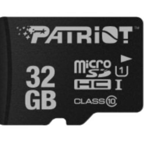 Memoria MicroSDHC PATRIOT LX Series – 32GB – Clase 10 – UHS-I – PSF32GMDC10