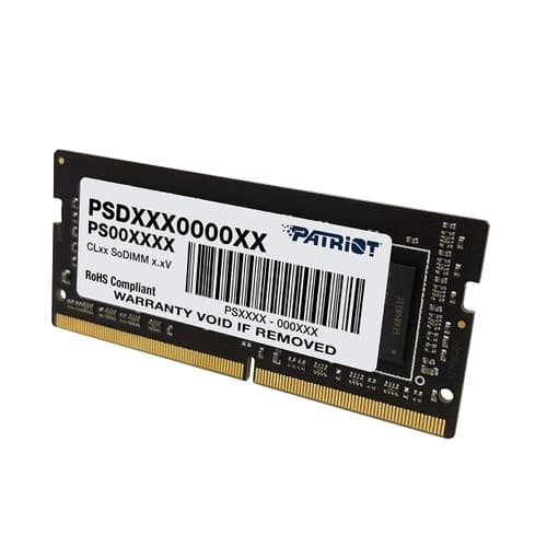 Memoria RAM PATRIOT Signature Line – DDR4 – 16GB – 3200MHz – SO-DIMM – Para Laptop – PSD416G320081S
