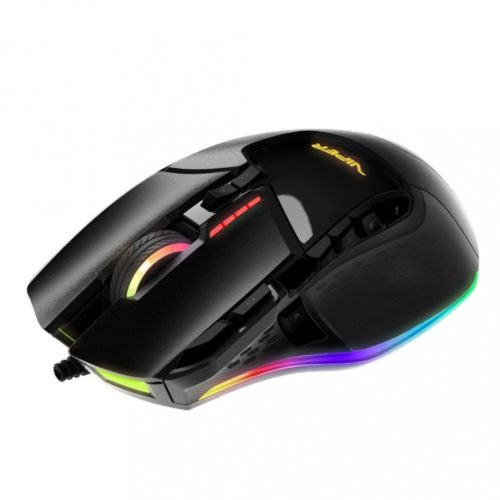Mouse Gamer Patriot Viper V570 RGB – Alambrico – USB – 13 Botones – Diestro – Negro – PV570LUXWAK