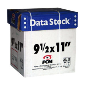 Papel para impresión PCM DS00113000B - 9.5 x 11 - Papel Stock - Color Blanco - DS00113000B