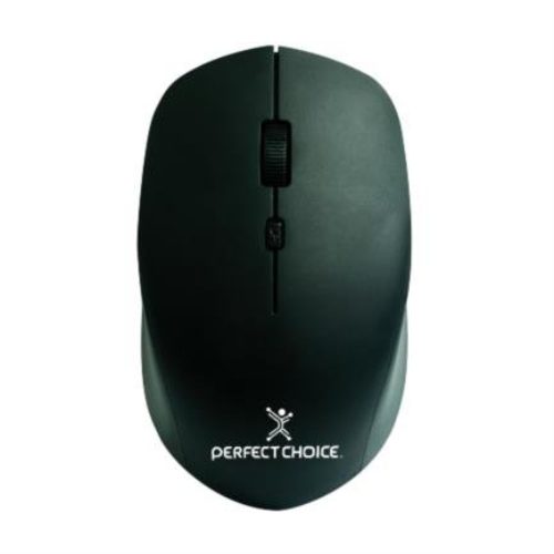Mouse Perfect Choice Root Pro – Inalámbrico – USB – Negro – PC-045137