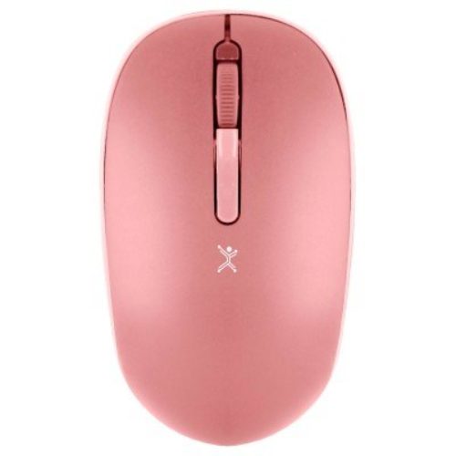 Mouse Perfect Choice Whisper – Inalámbrico – USB-C/A – Rosa – PC-045182