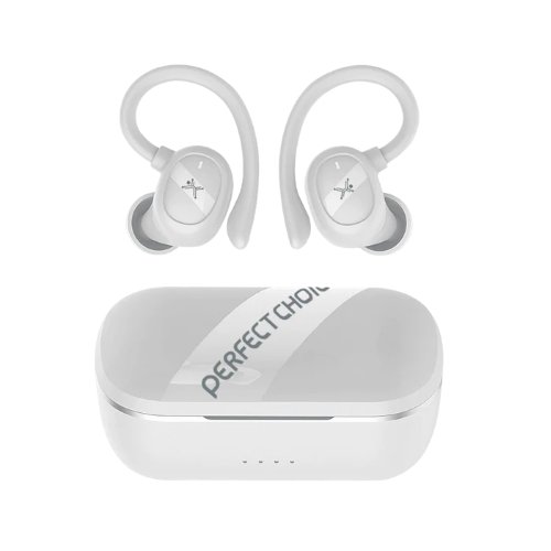 Auriculares Perfect Choice Haken – Inalámbrico – Bluetooth – Blanco – PC-116929