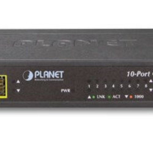Switch Planet GSD-1002M – 8 Puertos – Gigabit – 2 SFP – Gestionado – GSD-1002M