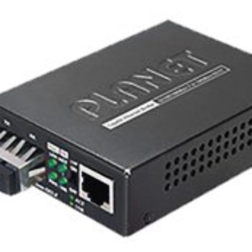 Convertidor de Medios Planet GT-802 – 1000 Mbps – UTP/Fibra óptica – Multi-modo – Hasta 550m – GT-802