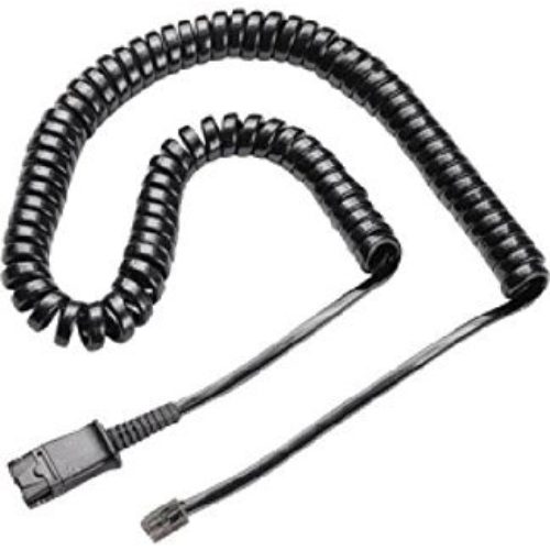 Cable de Datos Plantronics U10p – RJ-11 – Macho – Negro – 27190-01