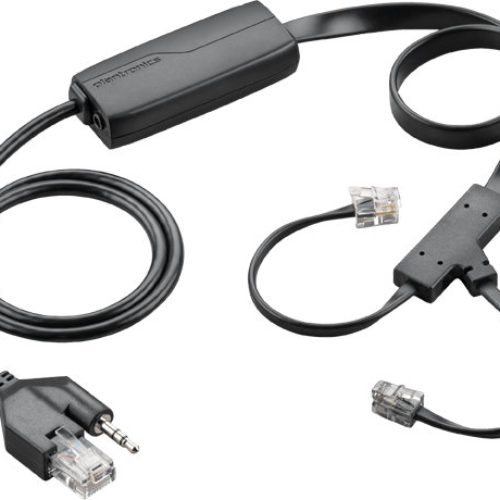 Cable Conmutador Plantronics 38350-13 – Compatible con Cisco – Negro – 38350-13