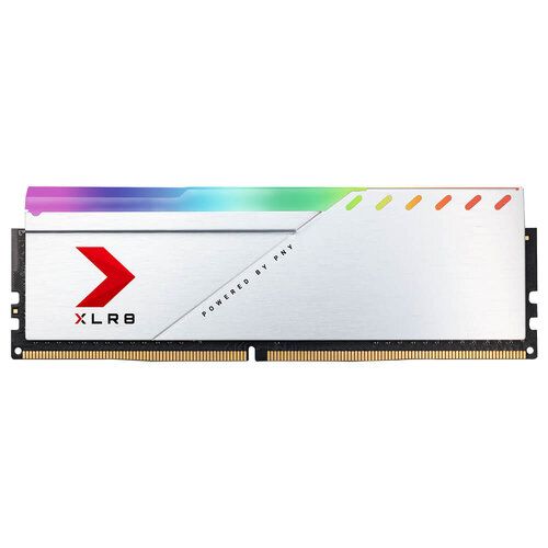 Memoria RAM PNY XLR8 Gaming EPIC-X RGB – DDR4 – 8GB – 3200MHz – UDIMM – Para PC – Plata – MD8GSD4320016XSRGB