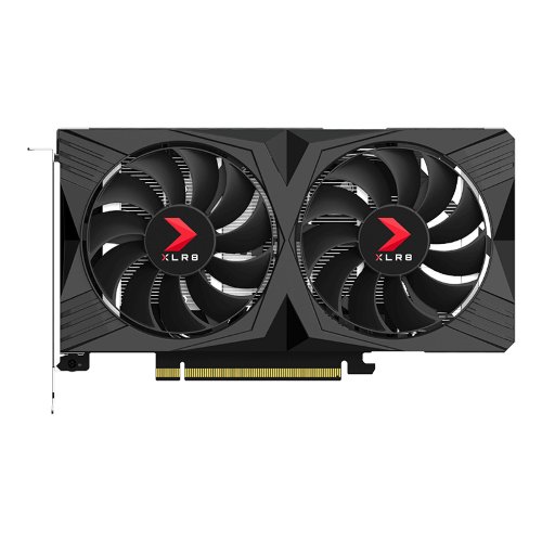 Tarjeta de Video PNY Nvidia GeForce RTX 4060 XLR8 Gaming VERTO Overclocked Dual Fan DLSS 3 – 8GB – 128-bit – PCI-E 4.0 – GDDR6 – HDMI – DisplayPort – VCG40608DFXPB1-O