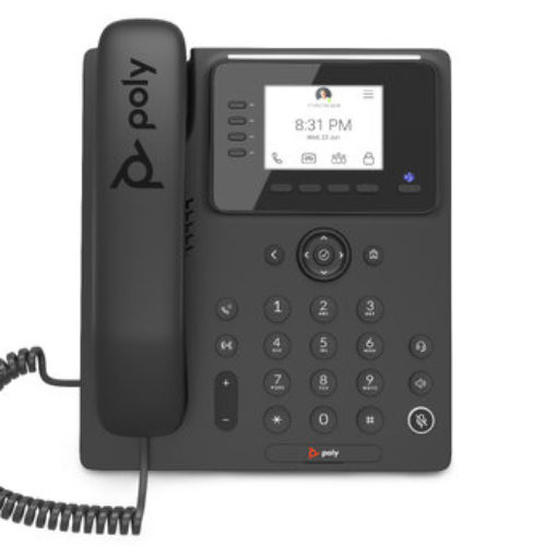 Teléfono IP Poly CCX 350  Con cable – De Escritorio – Montaje en pared – PoE  – 848Z7AA#AC3