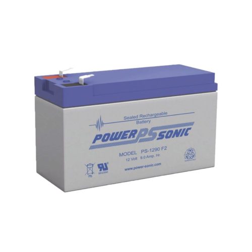 Batería de Respaldo Ul Power Sonic PS-1290-F2 – 12V – 9Ah – Terminales Tipo F2 – PS-1290-F2
