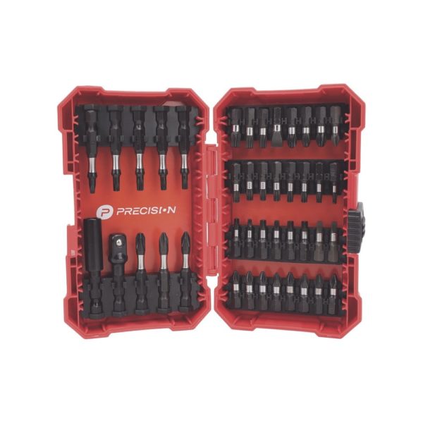 Juego de Puntas PRECISION PSTC01001 - Para Taladro - Estuche - 42 Puntas - PSTC01001