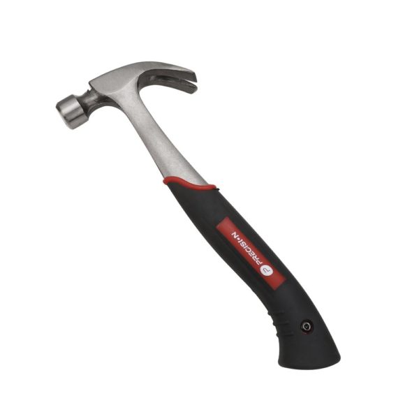 Martillo PRECISION PSTH04001 - Acero Forjado - Uña Curva - Sujetador Magnético de Clavos - PSTH04001
