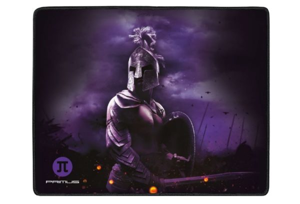 Mouse Pad Gamer Primus Gaming Arena - 399x318x2.80mm - Negro con Morado - PMP-10L