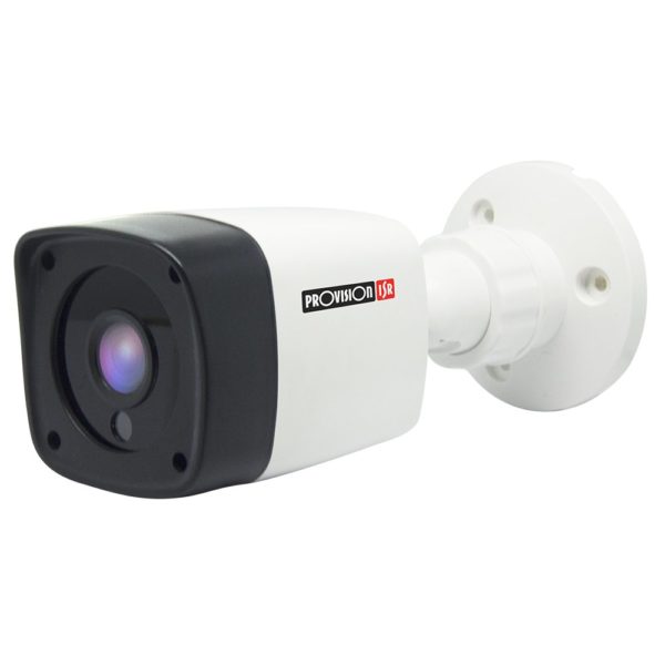 Cámara de Seguridad Provision I1-380AB36 - Tipo Bala - 720p - Lente 3.6mm - IR de 15m - Día/Noche - AHD - TVI - CVI - CVBS - I1-380AB36