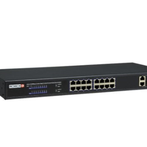 Switch Provision-ISR PoES-16250C+2Combo – 16 Puertos – Fast Ethernet – 2 SFP – POES-16250C+2COMBO