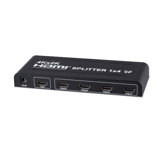 Video Splitter Provision-ISR PR-SP104(4K) – HDMI a 4xHDMI – Negro – PR-SP104(4K)