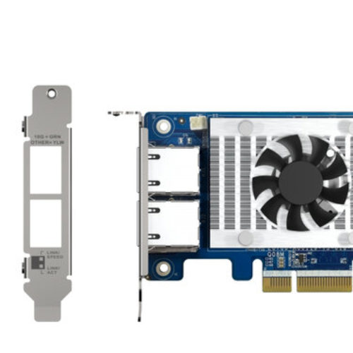 Tarjeta de Red Qnap QXG-10G2T-X710 – 2x RJ-45 – PCI-E 3.0 – QXG-10G2T-X710