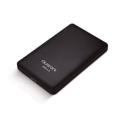Gabinete Quaroni QE02 – 2.5″ – HDD/SSD – USB 3.0 – Negro – QE02