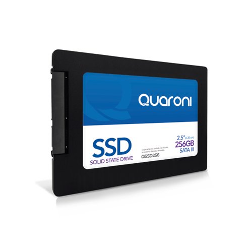 Unidad de Estado Sólido Quaroni QSSD256 – 2.5″  – 256GB – SATA III – QSSD256