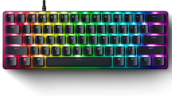 Teclado Gamer Razer Huntsman Mini - Alámbrico - Inglés - RGB  - RZ03-04340200-R3U1