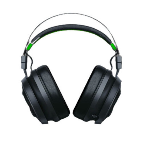 Diadema Gamer Razer Nari Ultimate – Inalámbrico – Micrófono – Negro con Verde – RZ04-02910100-R3U1