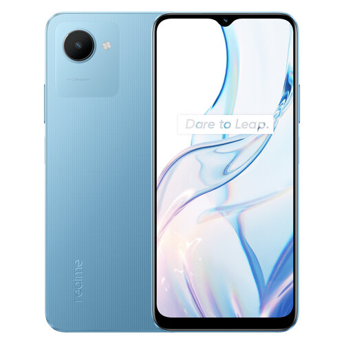 Smartphone Realme C30s – 6.5″ – Octa Core – 2GB – 32GB – Cámaras 5MP/8MP – 5000mAh – realme UI Go Edition (Basado en Android 12) – Azul – REALME C30S-AZUL