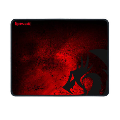 Mouse Pad Gamer REDRAGON PISCES P016 – 330x260x3mm – Negro con Rojo – P016