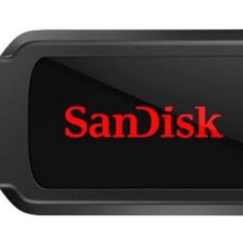 Memoria USB SanDisk Spark – 32GB – USB 2.0 – Negro/Rojo – SDCZ61-032G-G35
