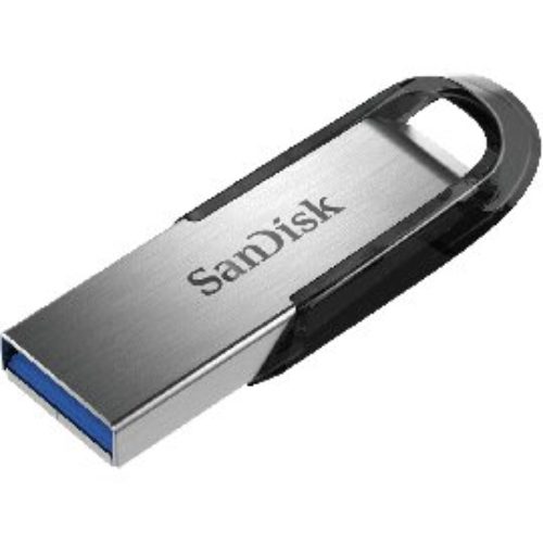 Memoria USB SanDisk Ultra Flair – 64GB – USB 3.0 – Plata – SDCZ73-064G-G46