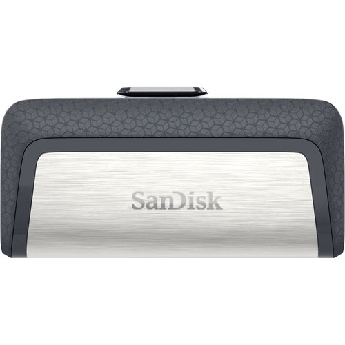 Memoria USB SanDisk Ultra Dual- 128GB – USB-C 3.0 – Plata – SDDDC2-128G-G46