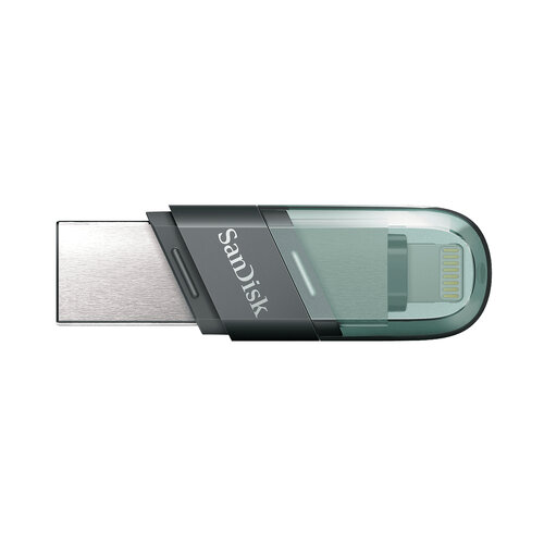 Memoria USB SanDisk Ixpand – 64GB – USB 3.1 – Lightning – Gris – SDIX90N-064G-GN6NN