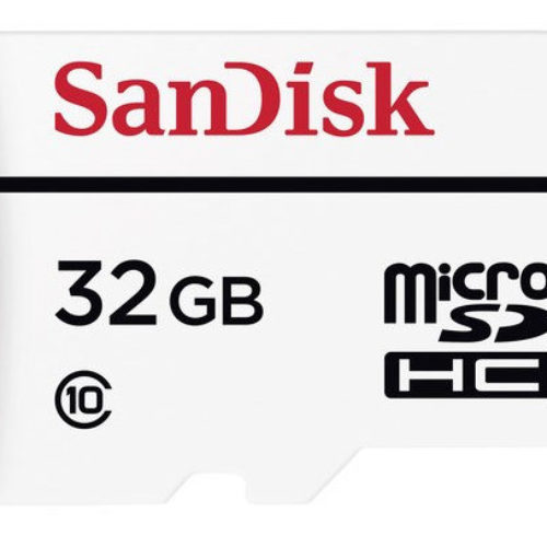Memoria MicroSDHC SanDisk Endurance – 32GB – Clase 10 – Para Videovigilancia – SDSDQQ-032G-G46A