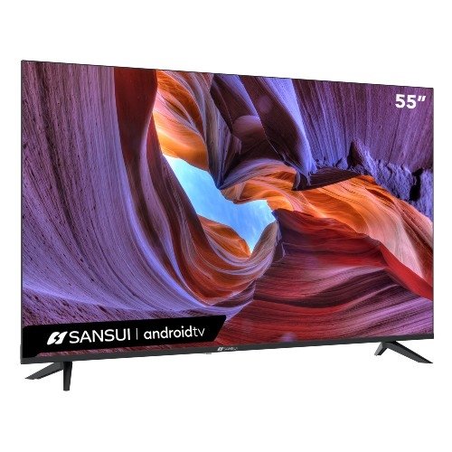 Pantalla Smart TV SANSUI SMX55V1AU – 55″ – 4K Ultra HD – Wi-Fi – HDMI – USB – SMX55V1AU