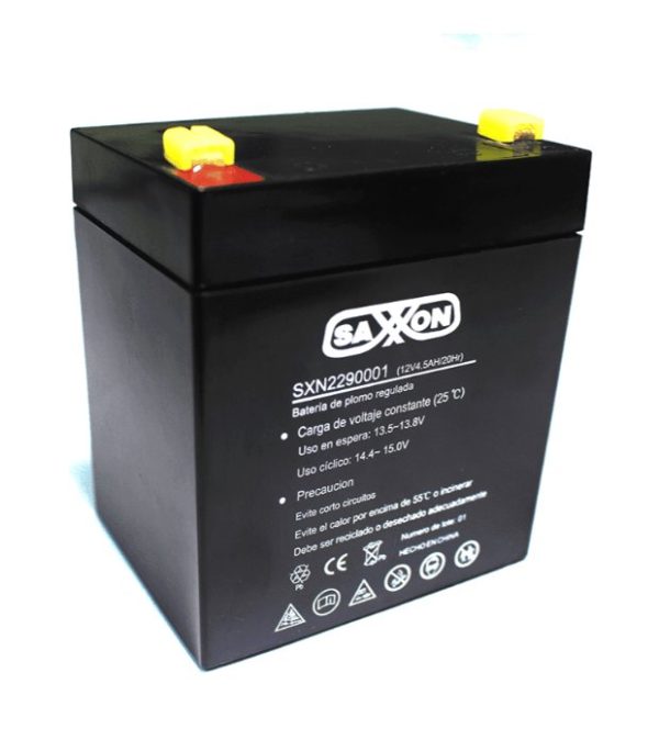 Batería de Respaldo SAXXON CBAT45AH - 12V - 4.5Ah - CBAT45AH