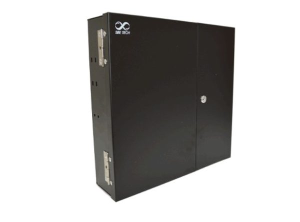 Distribuidor de Fibra Óptica SSBETECH SBE-LFO12/24 - Hasta 4 Placas Modulares - Para Montaje en Pared - SBE-LFO12/24