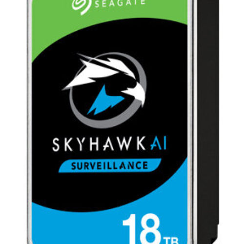 Disco Duro Interno Seagate Skyhawk AI Surveillance – 3.5″ – 18TB – SATA 3 – 7200 RPM – ST18000VE002