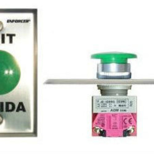 Boton de Salida Seco-Larm 7201GCPE1Q – Alámbrico – Verde – SD-7201GCPE1Q