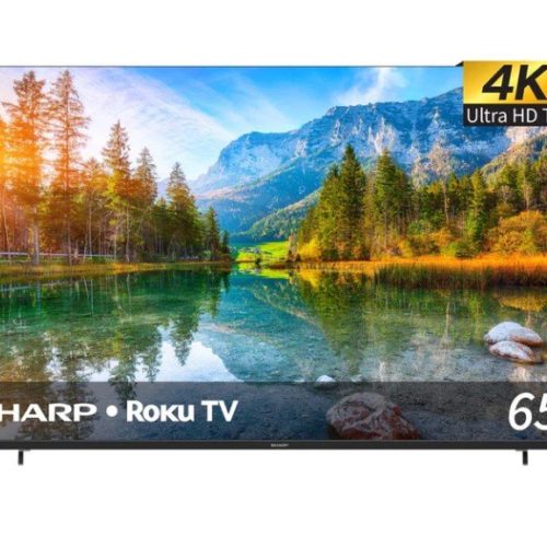 Pantalla Smart TV Sharp 4TC65DL7UR – 65″ – UHD – Wi-Fi – HDMI – USB – Roku – 4TC65DL7UR
