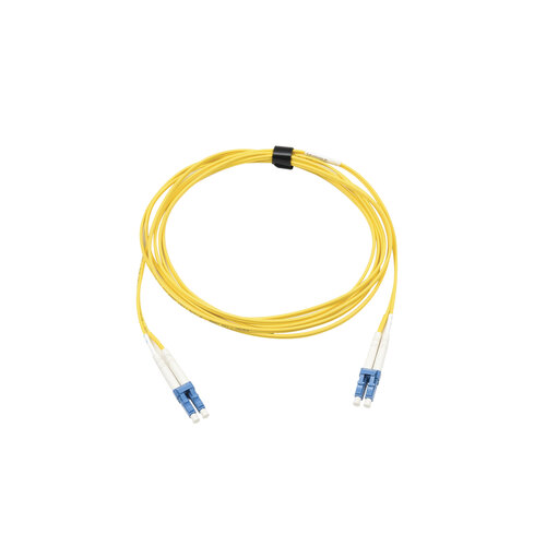 Cable de Fibra Óptica SIEMON – LC/UPC-LC/UPC – Monomodo – 3m – Amarillo – FJ2-LCULCUL-03