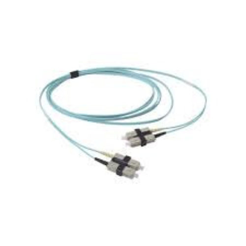Cable de Fibra Óptica SIEMON – SC-SC – Dúplex – Multimodo – 3M – Aqua – FJ2-SCSC5L-03AQ