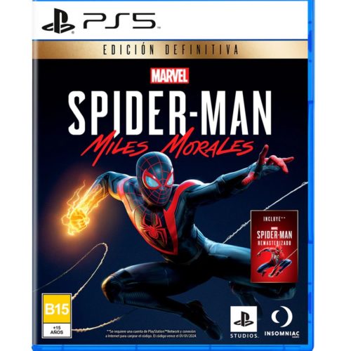 Videojuego Sony PlayStation 5 – Spider-Man Miles Morales Ultimate Edition – 3006561