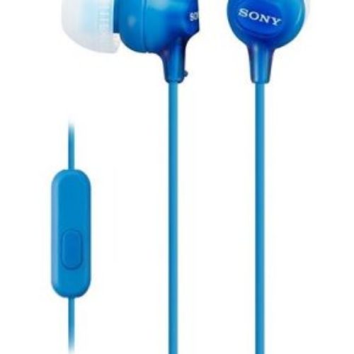 Auriculares Sony MDR-EX14 APL – Alámbrico – Micrófono – Azul – MDR-EX14APL