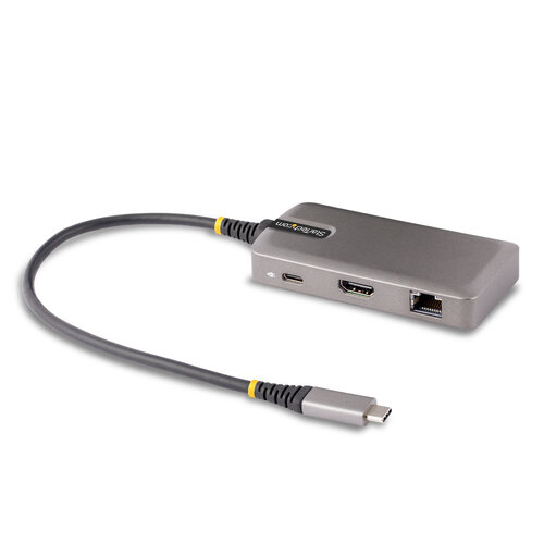 Duplicador USB StarTech 103B-USBC-MULTIPORT – 1 a 2 – HDMI – USB – RJ-45 – 103B-USBC-MULTIPORT