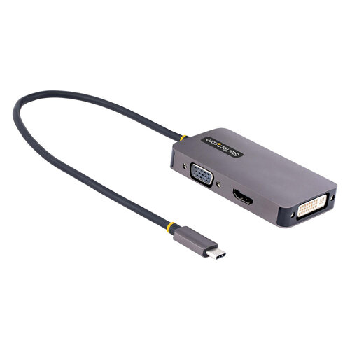 Adaptador de Vídeo StarTech.com – HDMI – VGA – DVI-I – 118-USBC-HDMI-VGADVI