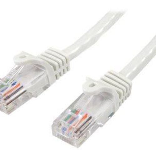 Cable de Red StarTech.com – Cat5e – RJ-45 – 10M – Blanco – 45PAT10MWH